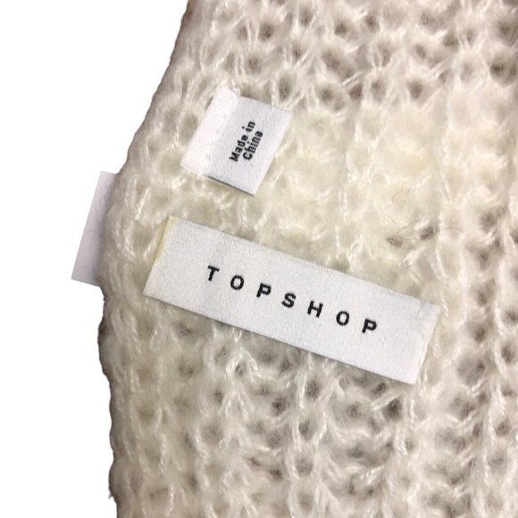 NWT Topshop Multi Color Open Knit Soft Winter Scarf Unisex Outdoor Colorful New - Picture 4 of 6
